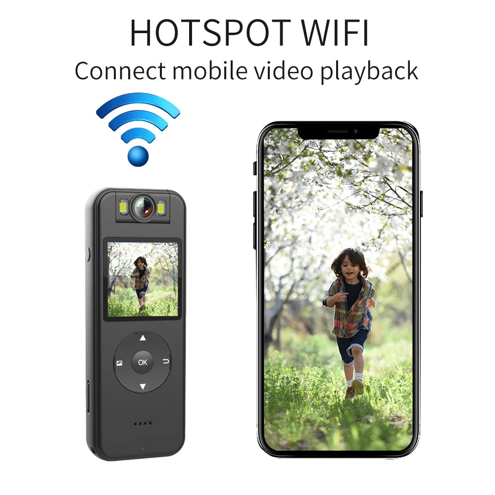 Ultra HD 4K Mini Camera Infrared Night Vision Miniature Camcorder