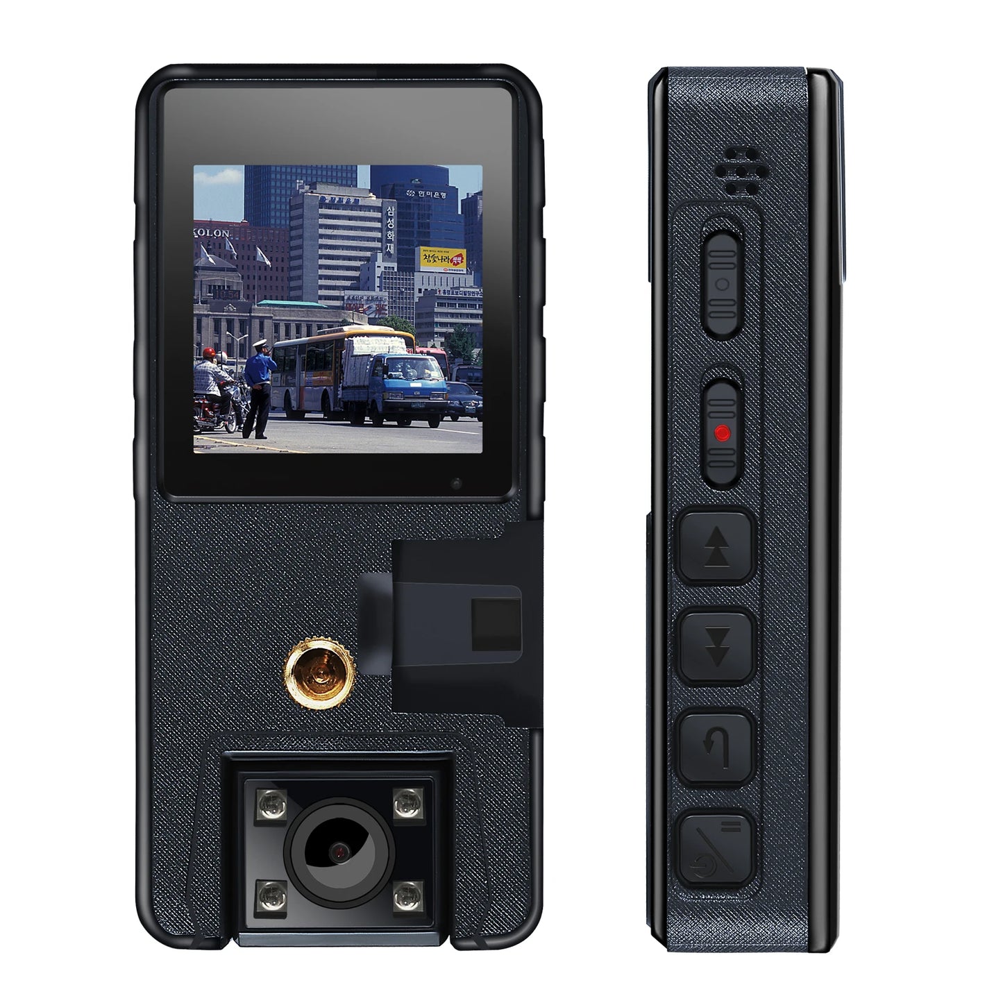 Full 1080P HD Mini Camera 3000mAh Camcorder Body Mount