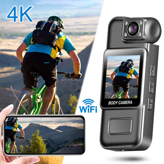Ultra HD 4K WiFi Mini Camera Portable Digital Video Recorder