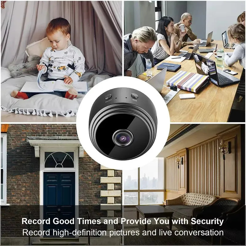 4K A9 Mini Wifi Camera Wireless Home Security Surveillance