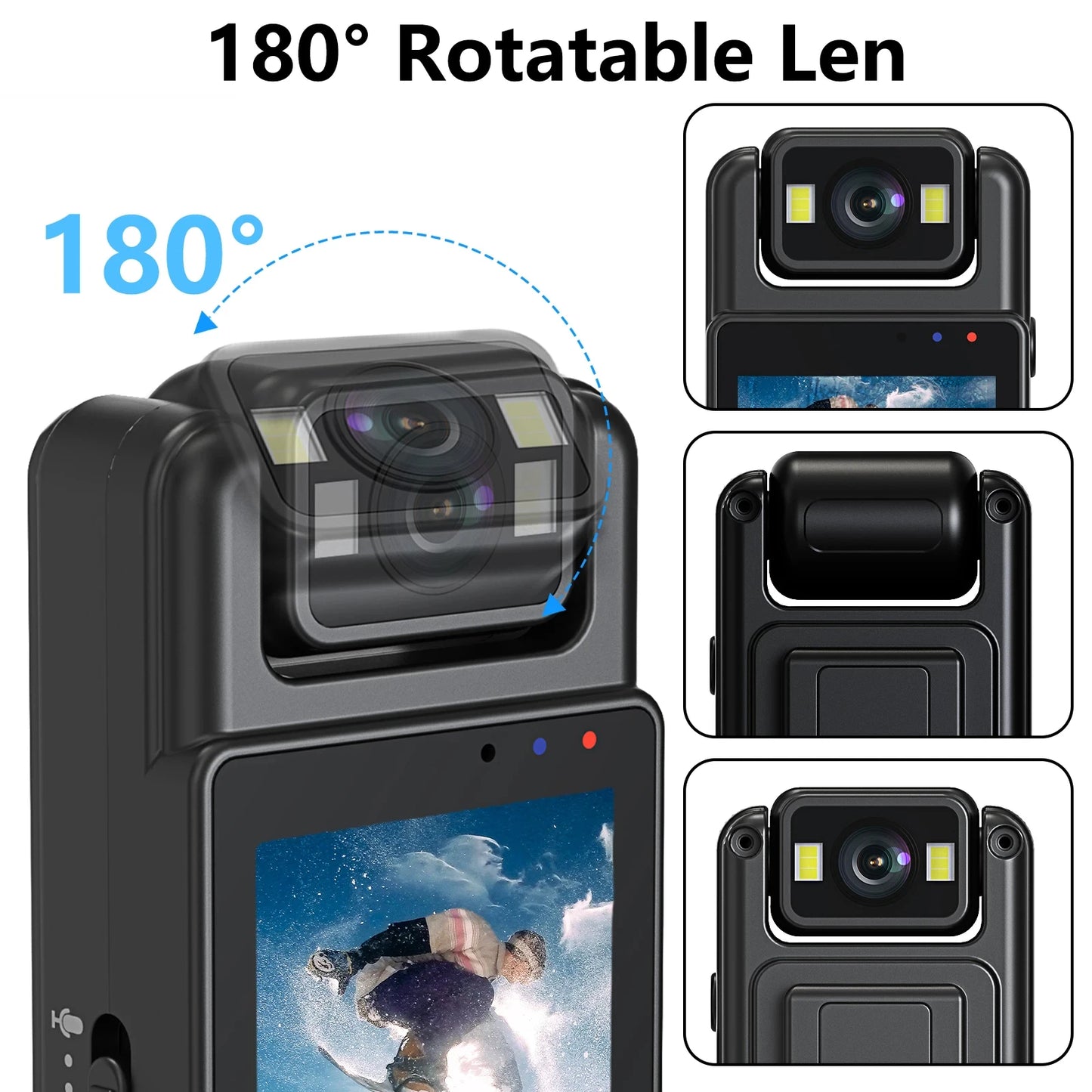 WiFi Mini Body Camera – Video Recorder Protection
