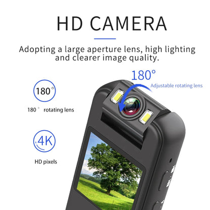 Ultra HD 4K Mini Camera Infrared Night Vision Miniature Camcorder