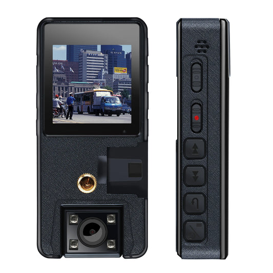 Full 1080P HD Mini Camera 3000mAh Camcorder Body Mount