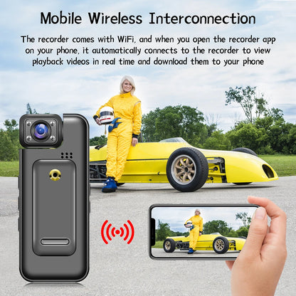 Ultra HD 4K WiFi Mini Camera Portable Digital Video Recorder