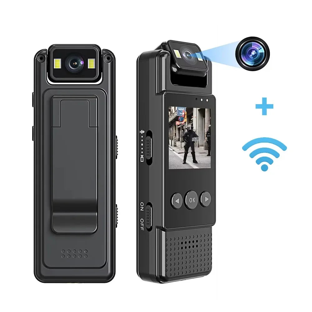 WiFi Mini Body Camera – Video Recorder Protection