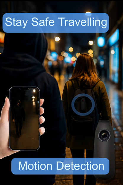 Mini Body Camera – Video Recorder Travel Protection Companion